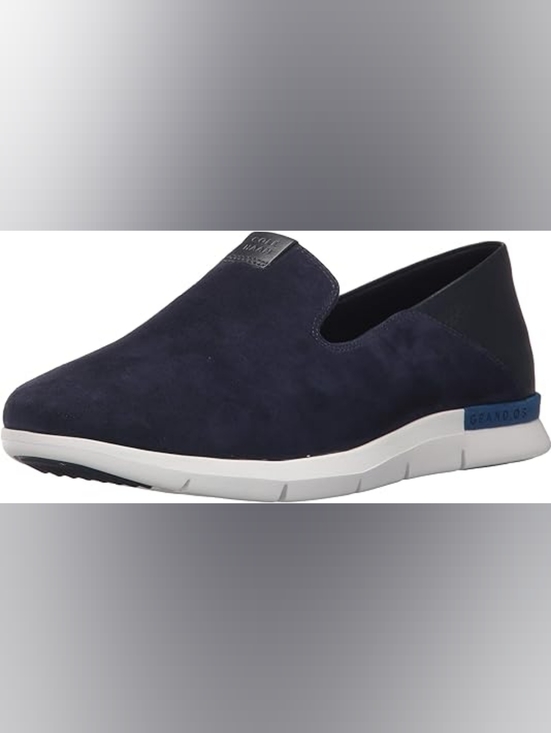 Cole Haan Shoes - Cole Haan Grand Horizon Slip on Loafer womens Loafer Navy Marine Blue Sz 8 SH163